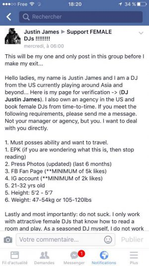 Illustration for article titled Sexist DJ in Dumb Sunglasses Shows Why It's Tough For Women DJs to Thrive